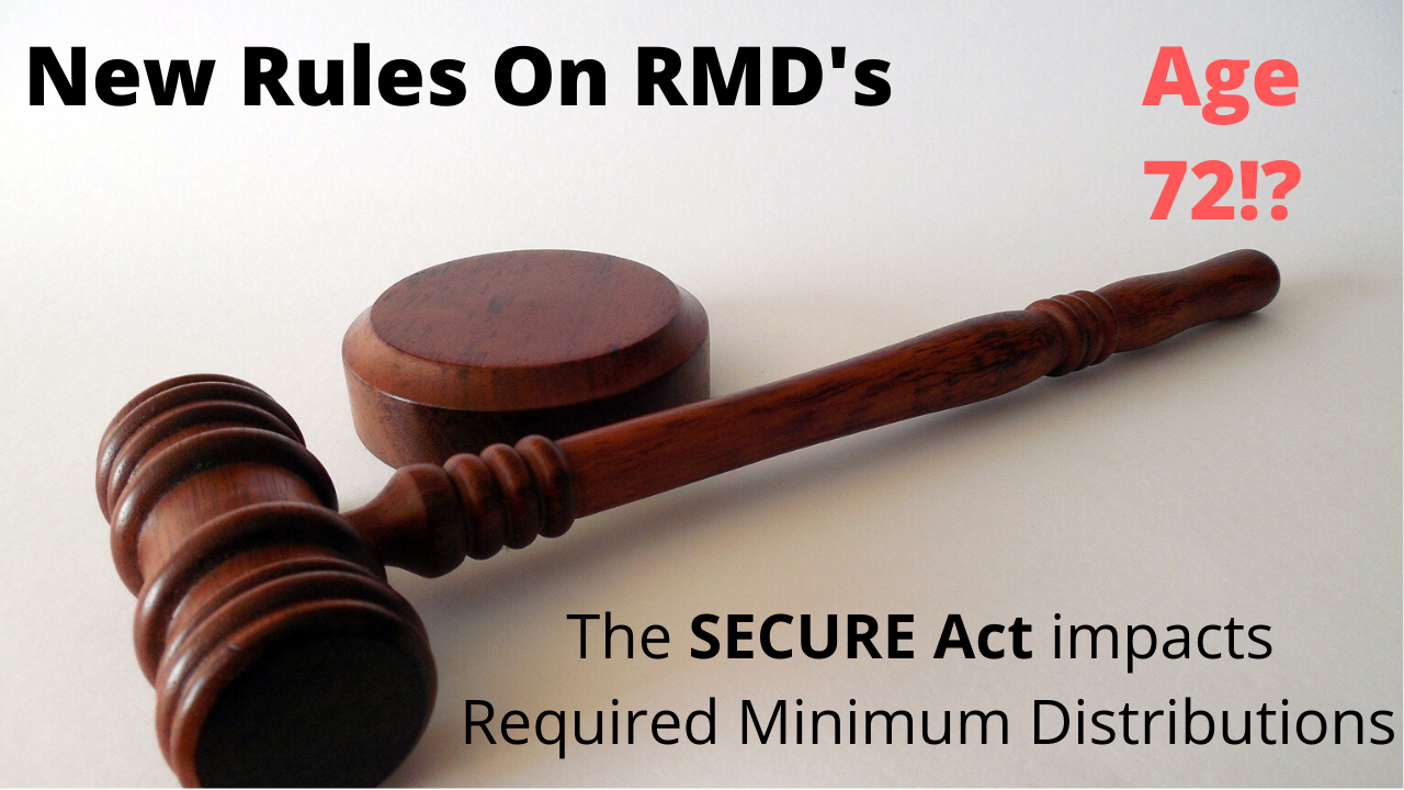 RMD rules have changed